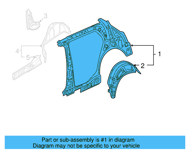 Inner Panel 5K3-809-403-A - View 20