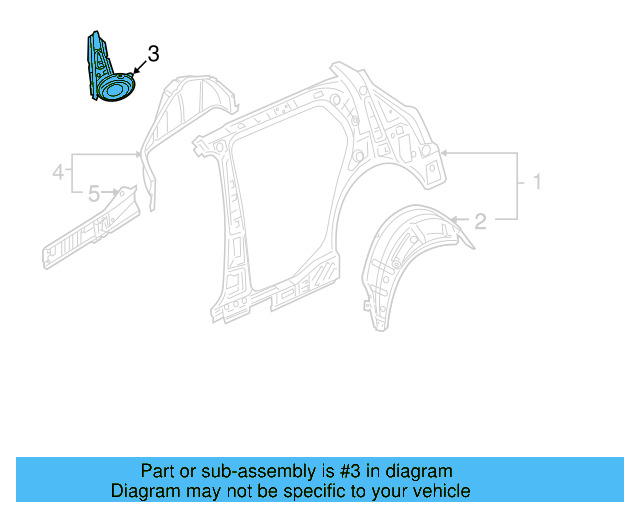 Inner Reinforced 1K6-809-262-B - View 4