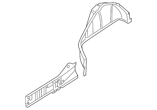 Inner Wheelhouse 1K6-809-852-B - View 27