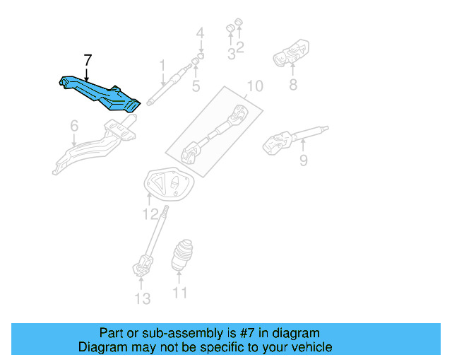 Bracket 701-419-581 - View 3