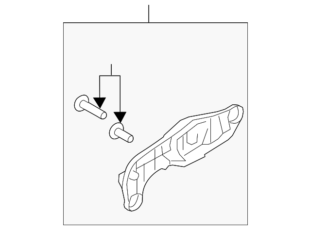 Lock Arm 1Q0-825-955-C - View 2