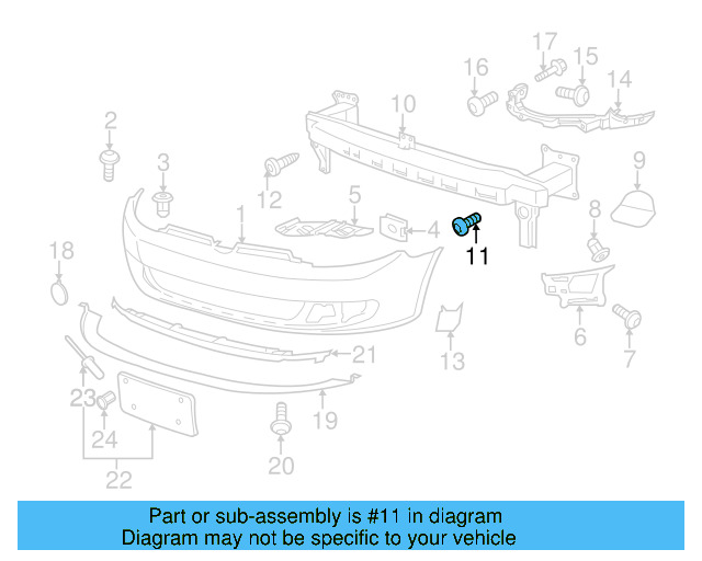 Shock Mount Bolt N-906-484-02 - View 3