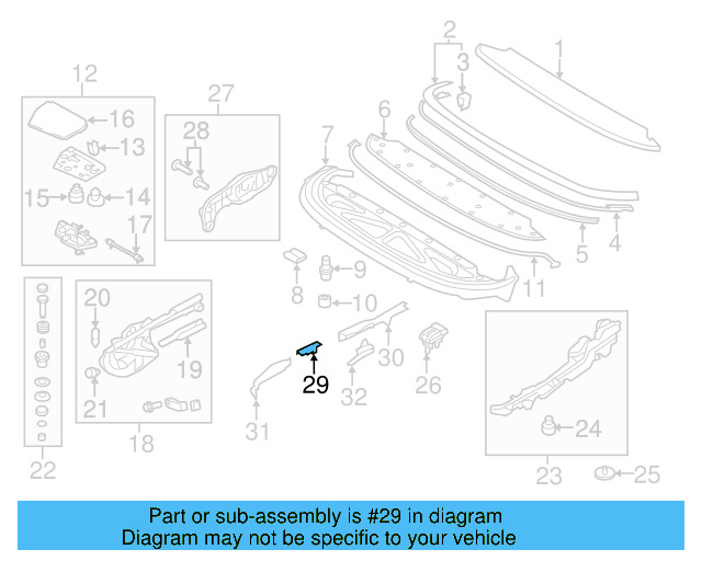 Center Cover 1Q0-825-356-9B9 - View 3