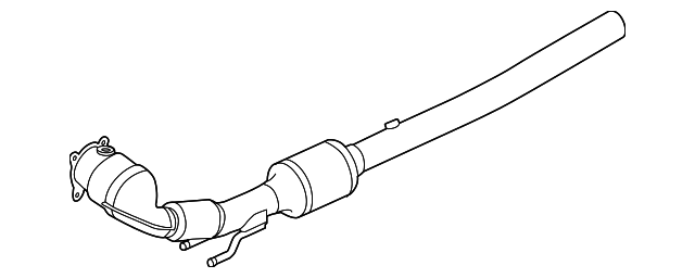 Converter & Pipe 1K0-254-513-EX