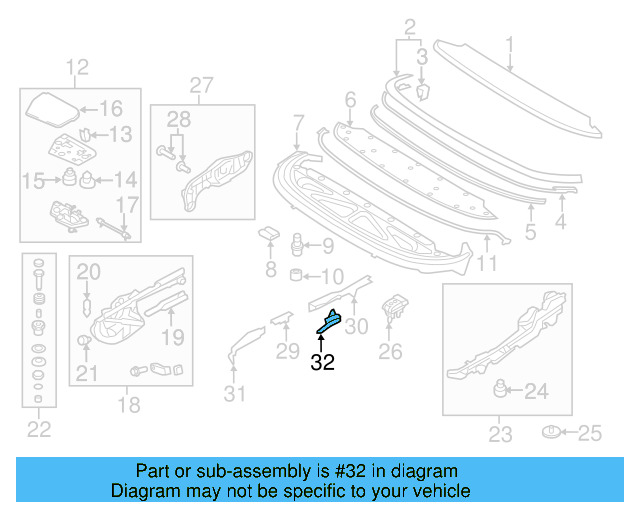 Inner Cover 1Q0-825-359-A-9B9 - View 3