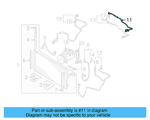 Suction Hose 7L6-820-744-AN - View 4