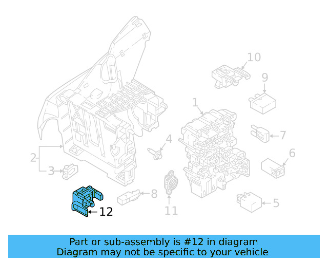 Holder 7E0-937-528 - View 7