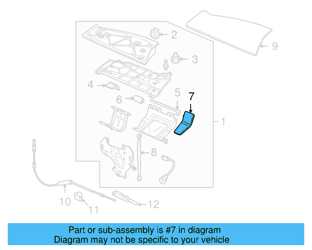 Guide 1Q0-872-472-A - View 3