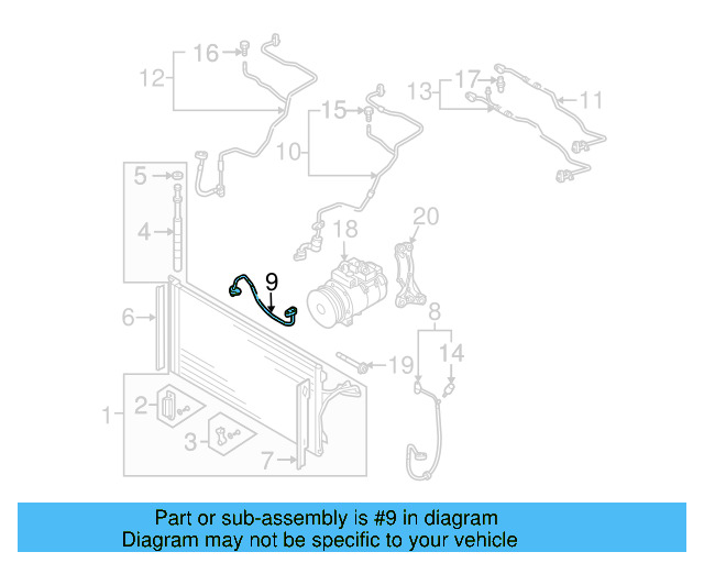 Suction Hose 7L6-820-744-BP - View 5