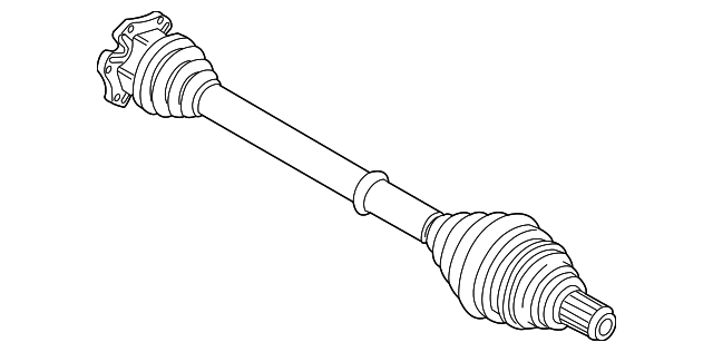 Axle Assembly 1Q0-407-271-DX