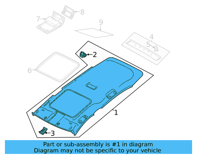 Center Console 5GM-863-241-G-82V - View 4