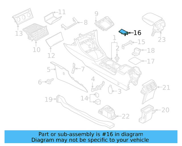 Side Trim Panel 5GM-863-045-82V - View 9