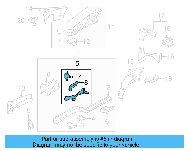 Cover Plate 1K0-804-106-D - View 3
