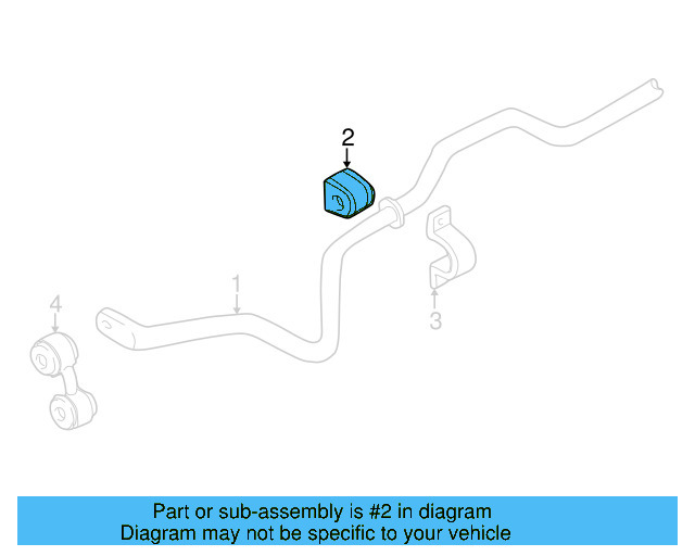 Stabilizer Bar Bushing 3B7-511-327 - View 3