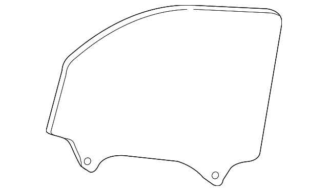 Door Glass 3CC-845-201 - View 3