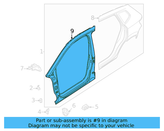 Uniside Assembly 2GJ-809-606 - View 4