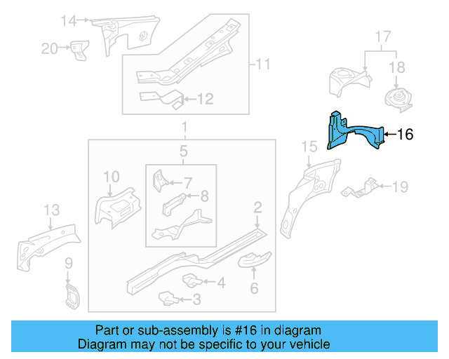 End Plate 1K0-805-029-C - View 4