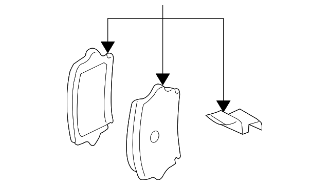 Brake Lining Rear 1K0-698-451-P - View 10