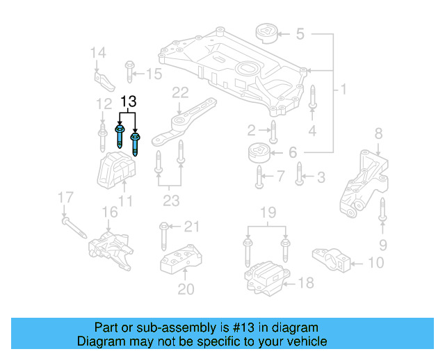 Gear Assembly Mount Bolt N-105-524-02 - View 130