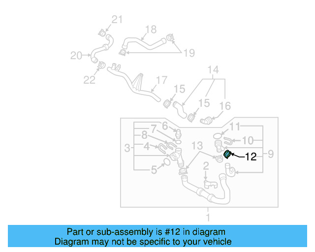 Lower Hose Clamp N-906-871-01 - View 69