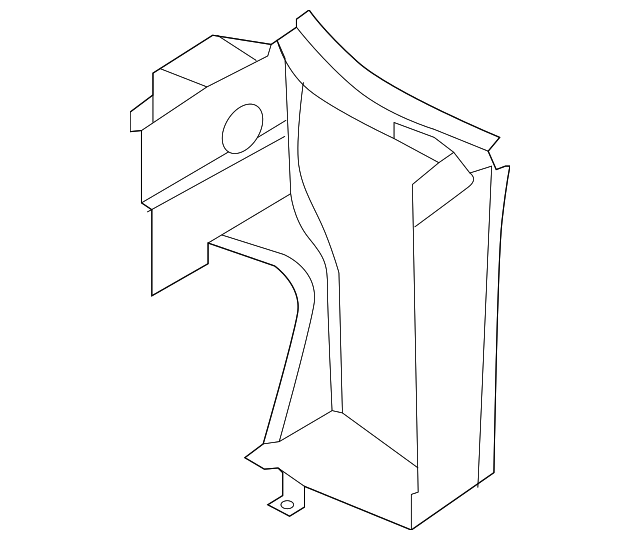 Rear Duct 5G0-117-340 - View 2