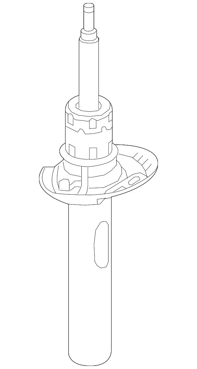 Strut 5C0-413-031-T - View 2