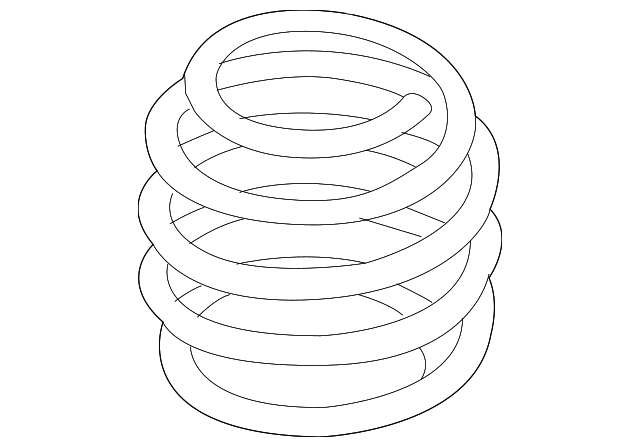 Coil Spring 1K0-411-105-DC - View 3