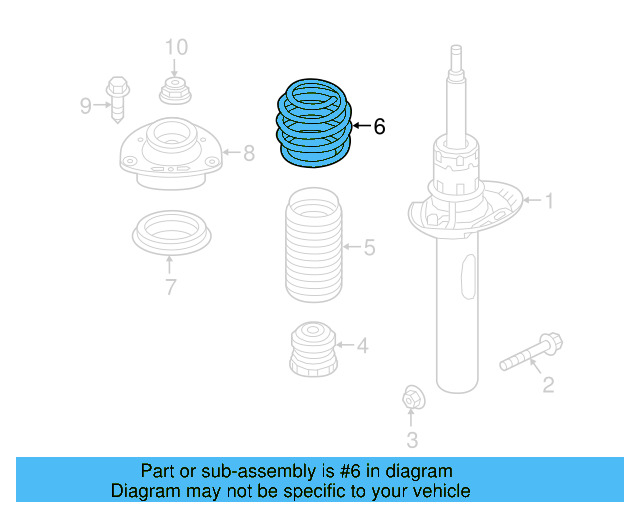 Coil Spring 1K0-411-105-DC - View 25