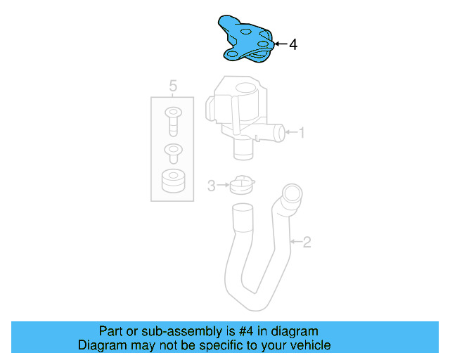 Mount Bracket 1K0-121-093-CJ - View 13