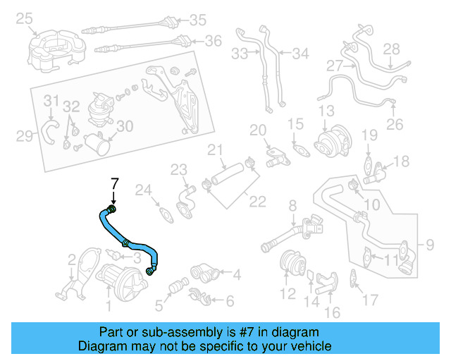 Hose 1K0-906-272 - View 8