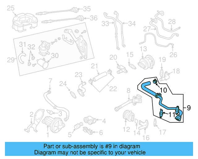 Hose & Tube Assembly 022-131-582-C - View 3