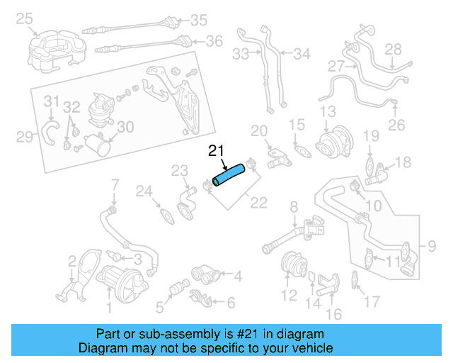 Hose 022-131-849-A - View 4