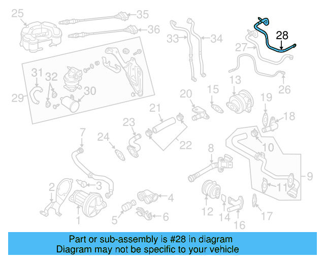 Vent Pipe 1K0-201-160-AH - View 8