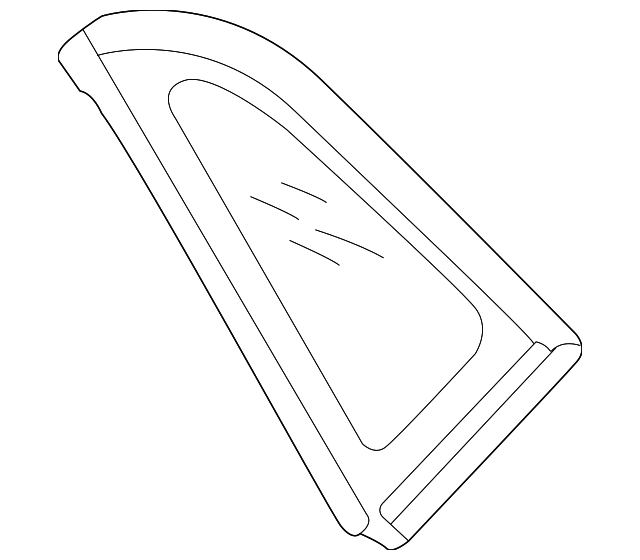 Quarter Glass 11A-845-042-A-NVB