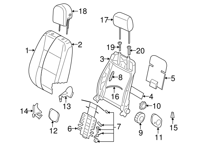 Hinge Cover 1K4-881-479-L-3U6