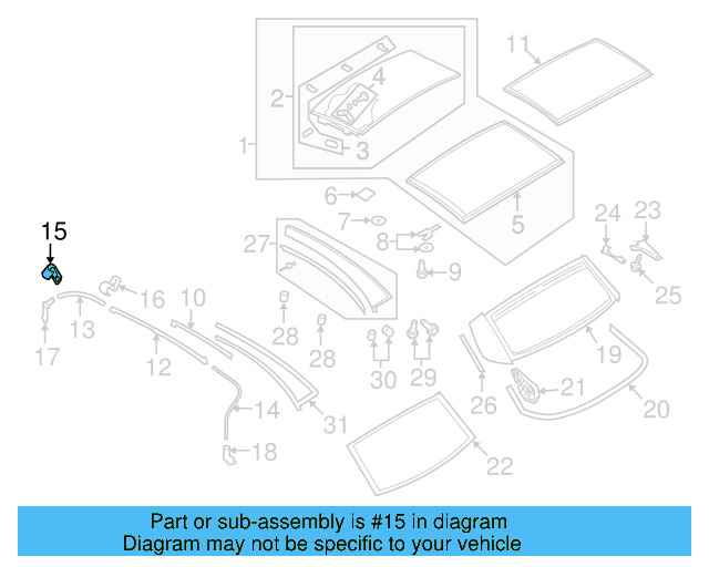 Drain Tube Clamp 1Q0-877-237 - View 4