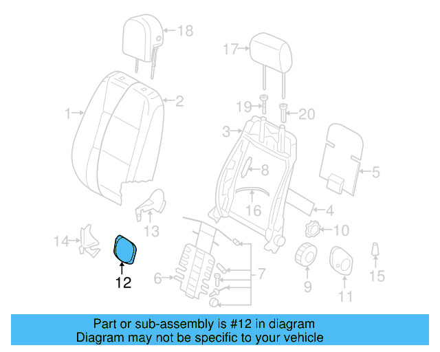 Hinge Cover 1K4-881-479-L-3U6 - View 4