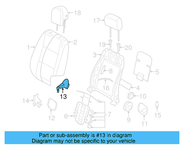 End Cap 3C0-881-479-7G8 - View 6