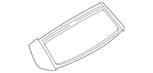 Window Frame (Unpainted) 1q0871177bgru - View 2