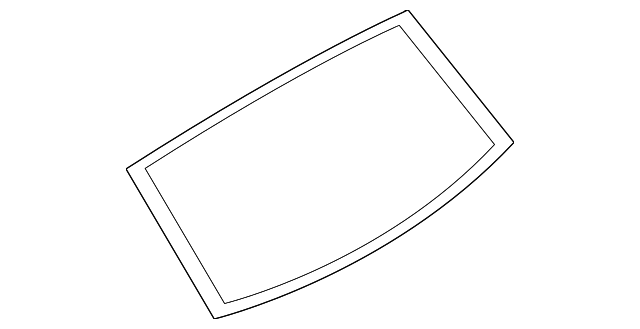 Back Glass 1Q0-845-051-B-NVB - View 3