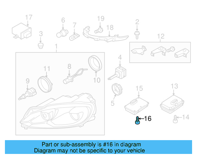 Guide Support 5K0-807-572-J - View 18