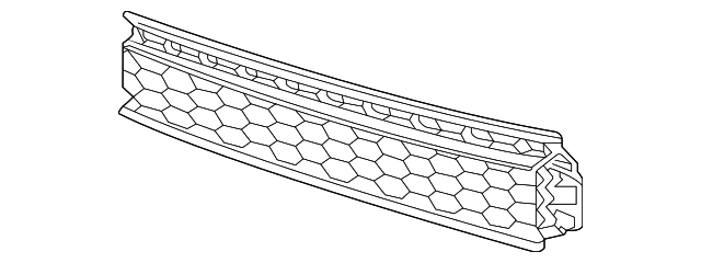 Lower Grille 561-853-677-M-9B9 - View 4
