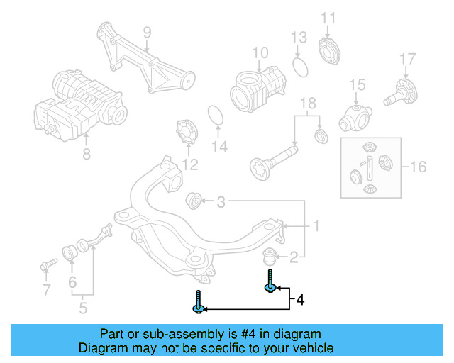 Suspension Cross N-908-142-01 - View 3