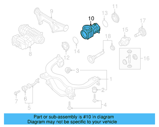 Differential Carrier 02D-525-053-J - View 3