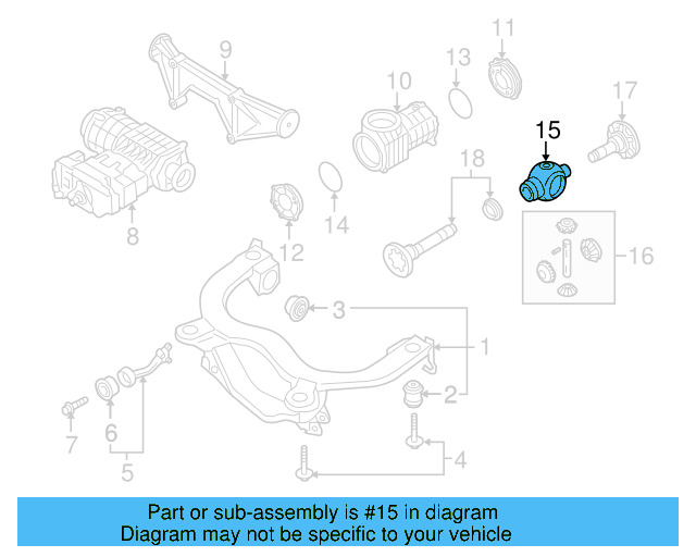 Housing 02D-525-121-B - View 3