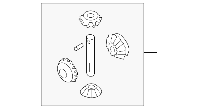 Pinion Gear 02D-598-081-B