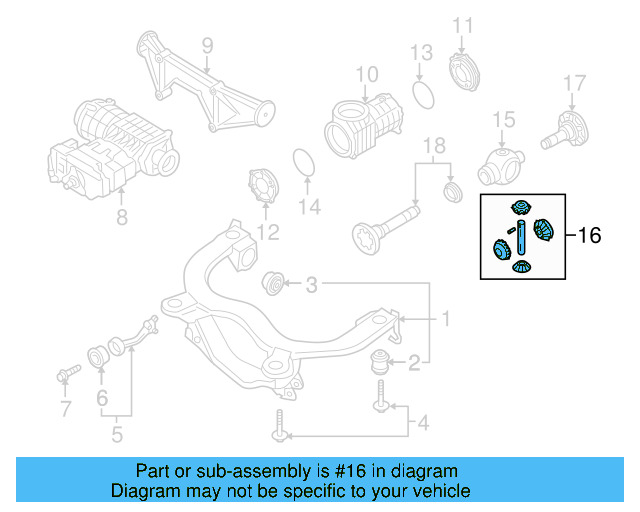 Pinion Gear 02D-598-081-B - View 3