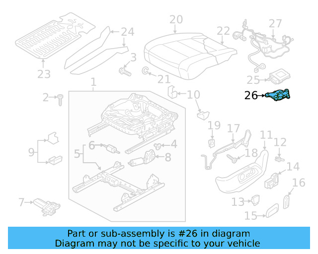 Occupant Module Mount Bracket 5NA-959-730 - View 4