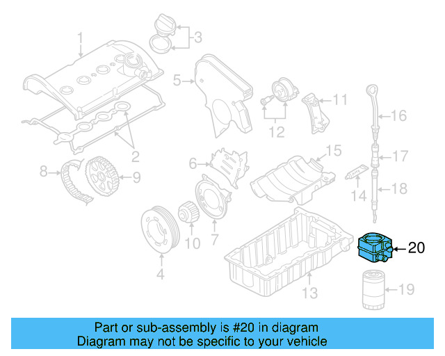Oil Cooler 028-117-021-L - View 50