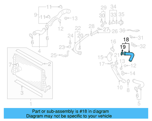 Connector Hose 1K0-145-845 - View 10